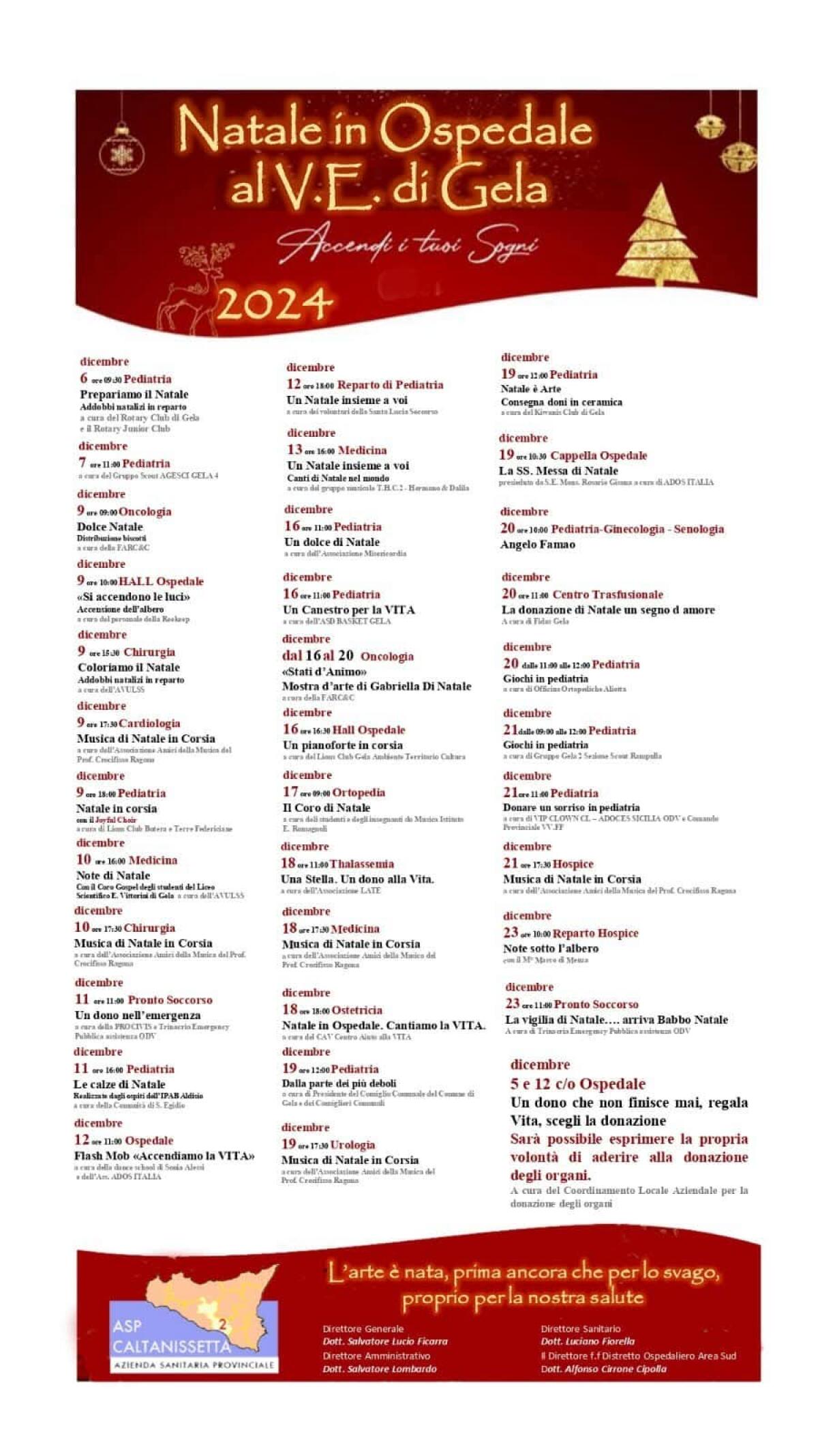 Natale in ospedale 2024: seconda edizione - 
