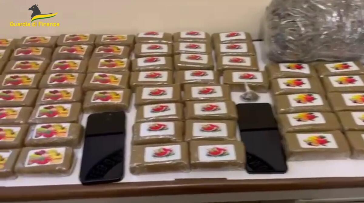 Arrestato giovane pusher con 7 chili di droga -