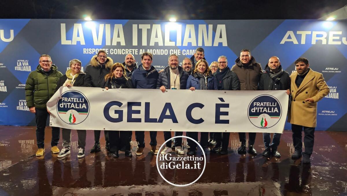 L&#8217;on.Scuvera alla testa della delegazione presente ad Atreju al Circo Massimo - 