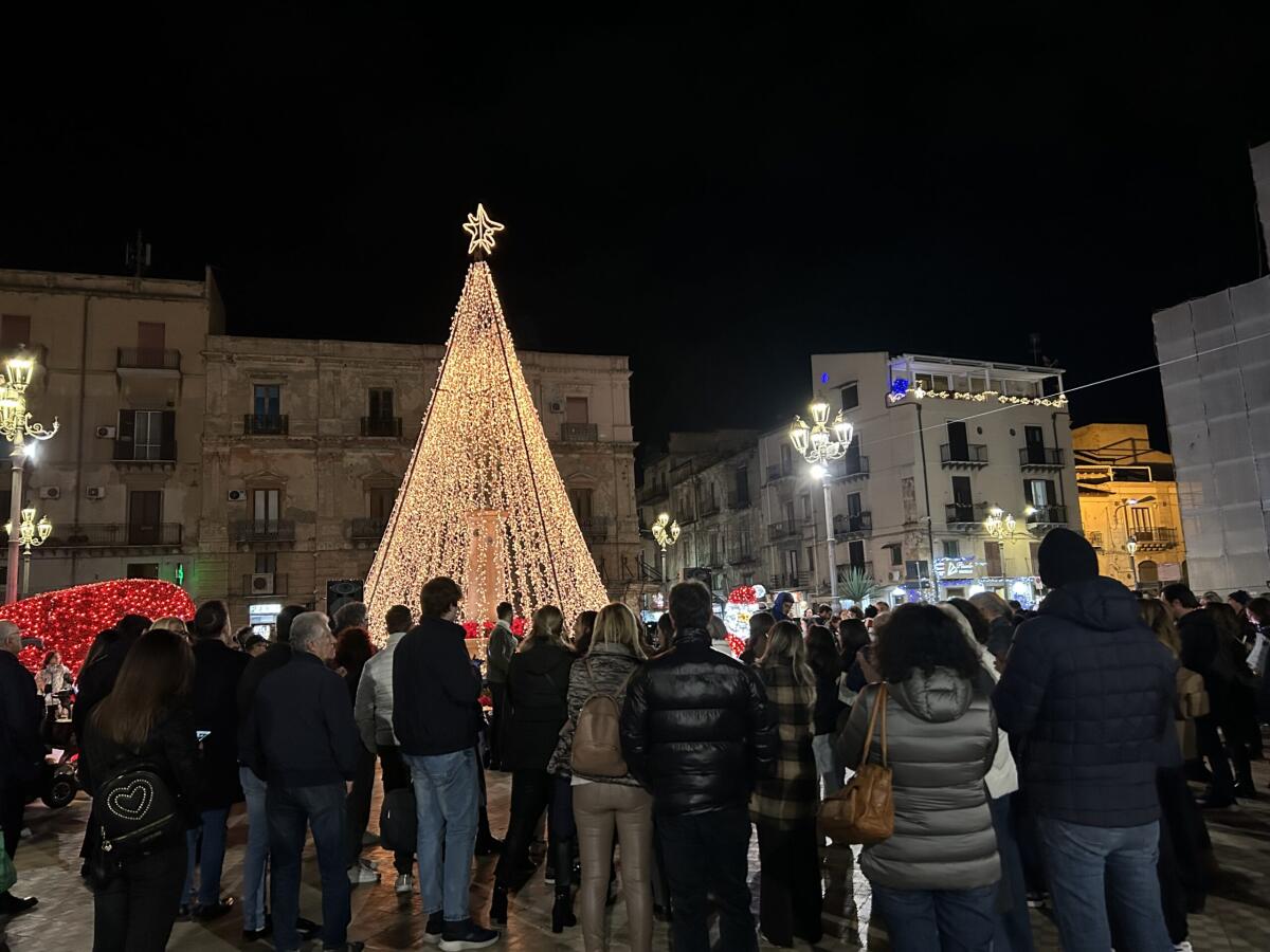 Festa in piazza Umberto I per l’accensione dell’albero di Natale - 