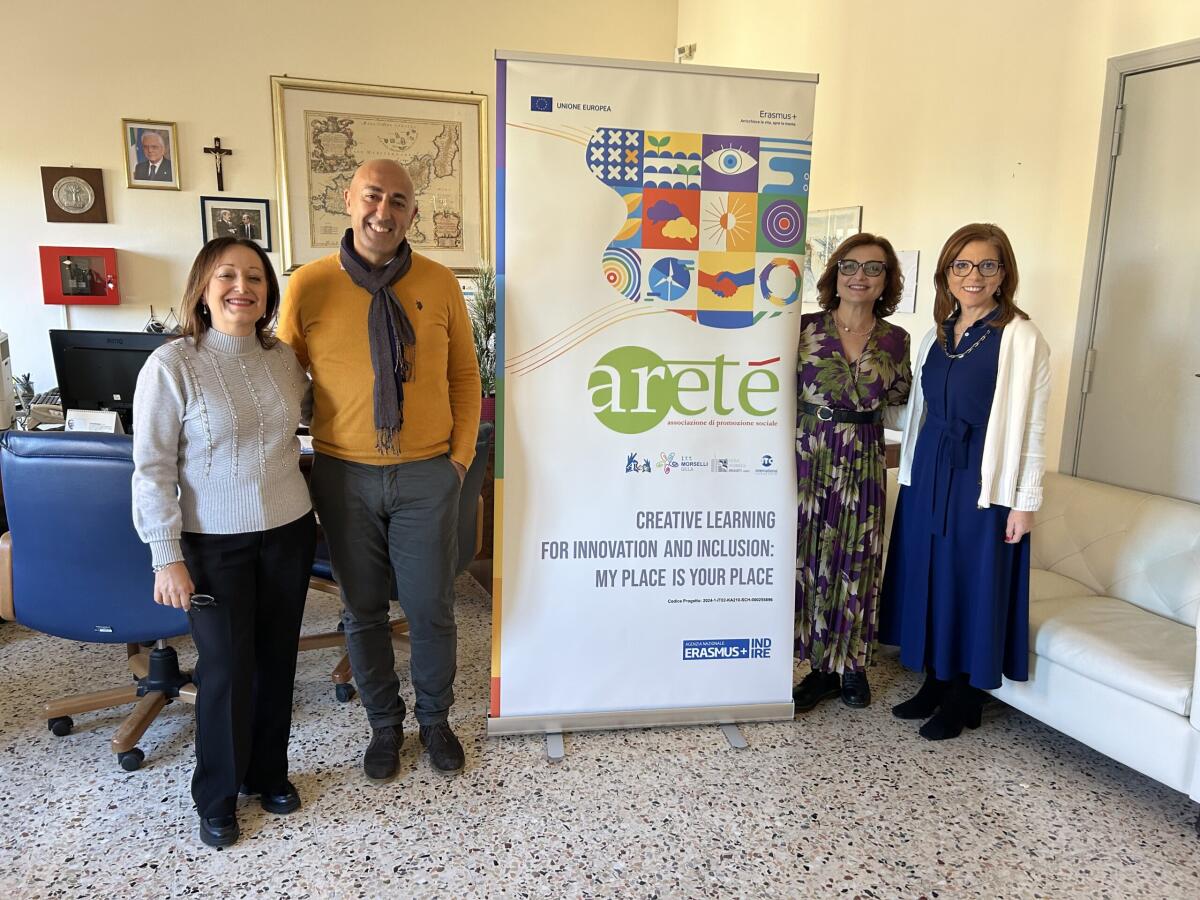 L’associazione Aretè capofila di un progetto Erasmus tra Italia, Repubblica Ceca e Portogallo -