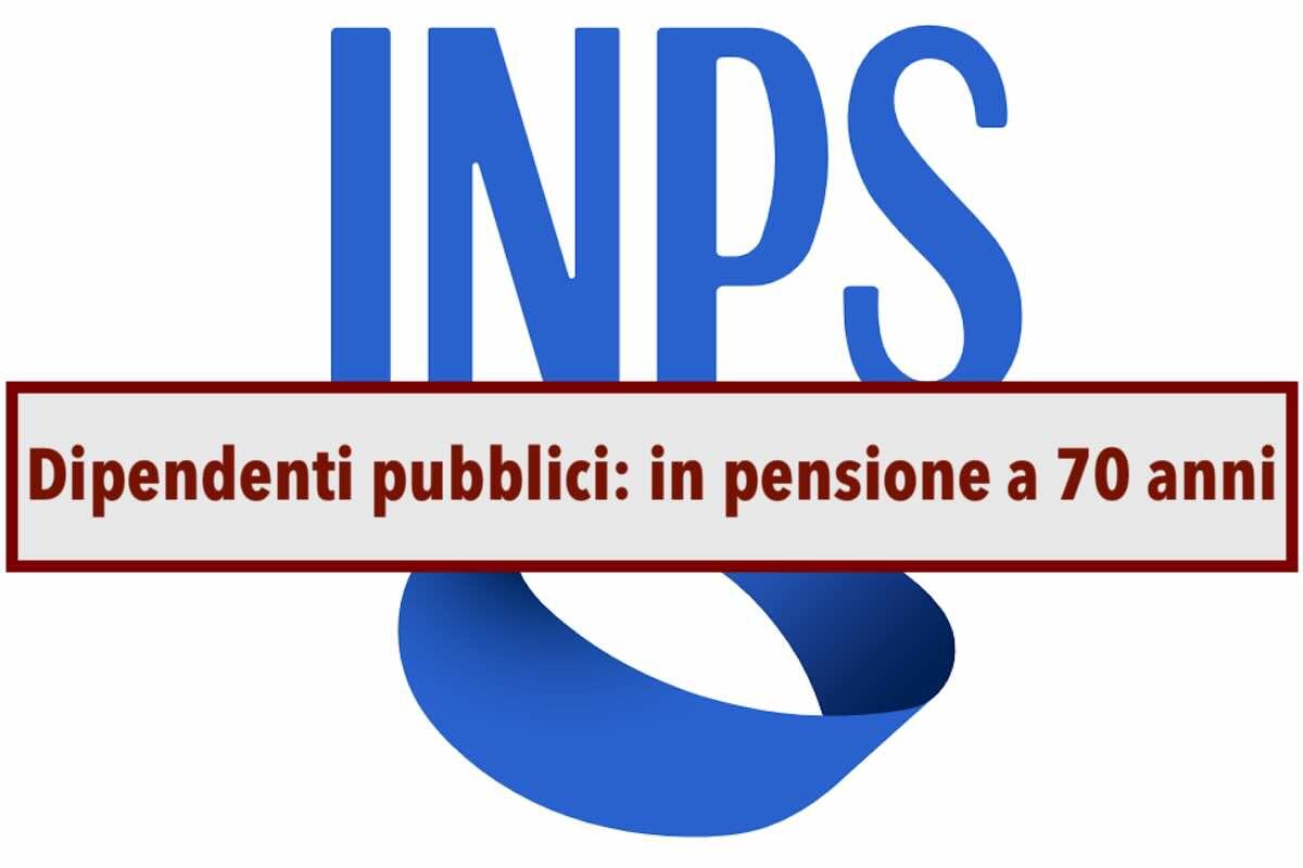 Terza manovra. In pensione a 70 anni -