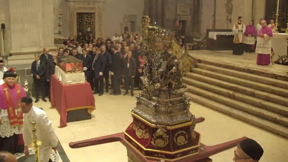 L’incontro storico fra Santa Lucia e Sant’Agata - 