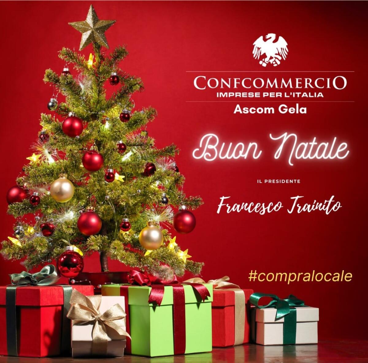 Gli auguri del Presidente della Confcommercio - 