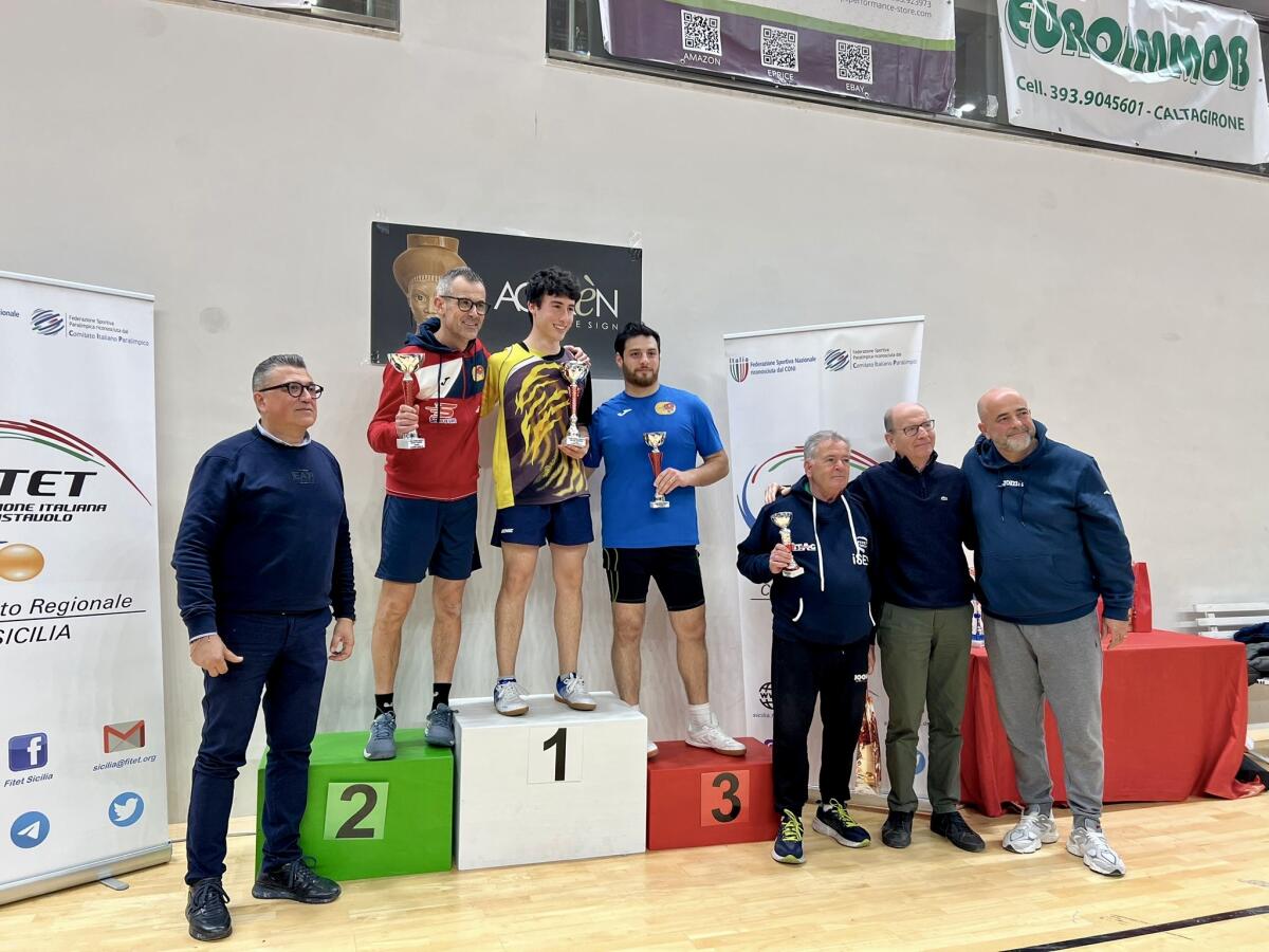 Asd Tennistavolo Gela, ottimi risultati al 2º Torneo Regionale individuale a ranking - 