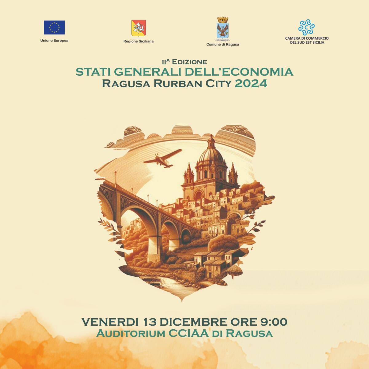 Seconda edizione “Stati Generali dell’Economia &#8211; Ragusa rurban city 2024&#8243; - 