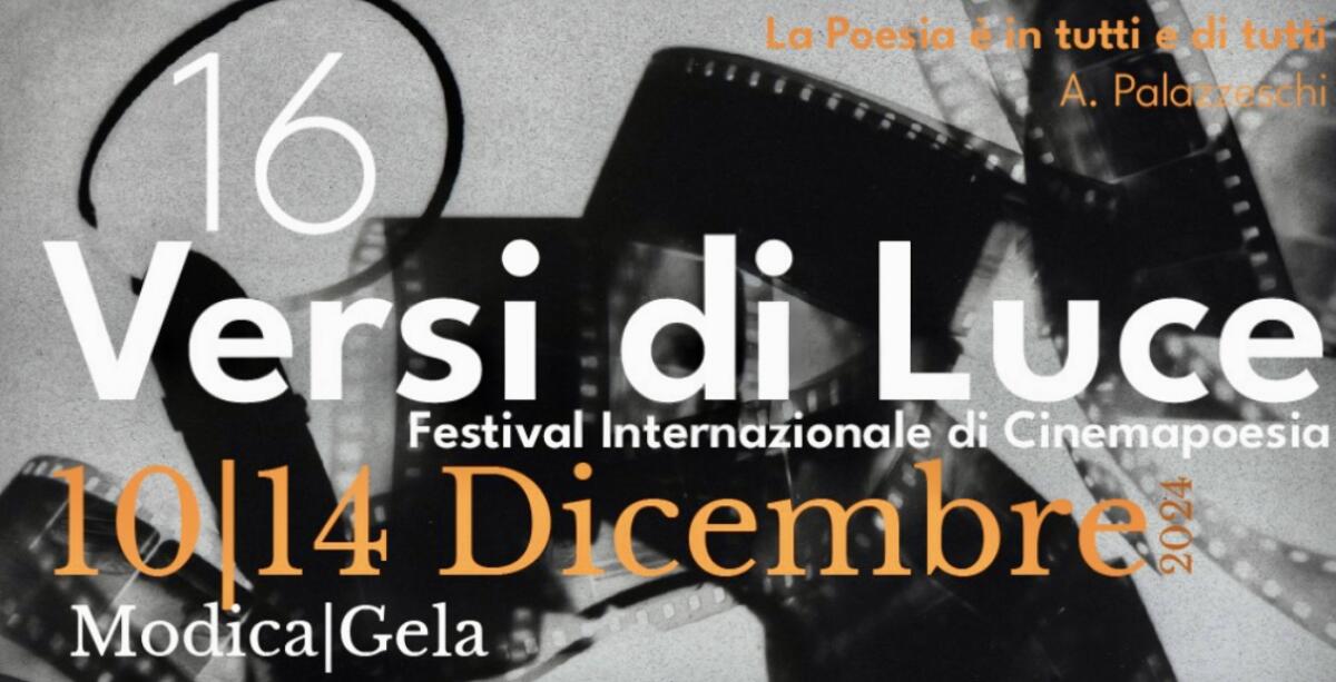 Si apre domani in città il Festival internazionale di cinepoesia “Versi di Luce” -