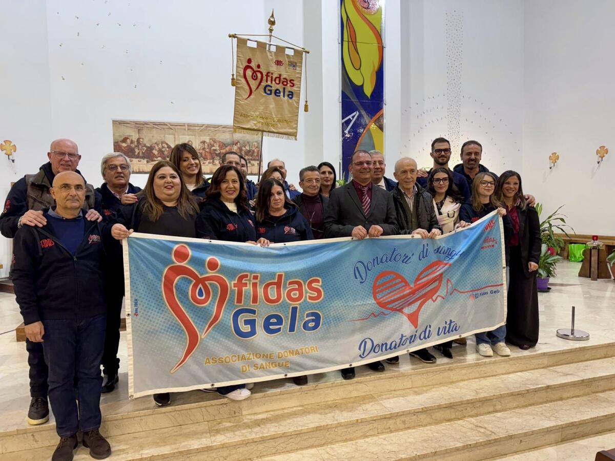 Fidas Gela, il 2024 si è chiuso con numeri straordinari: +41% di donazioni di sangue rispetto al 2023 -