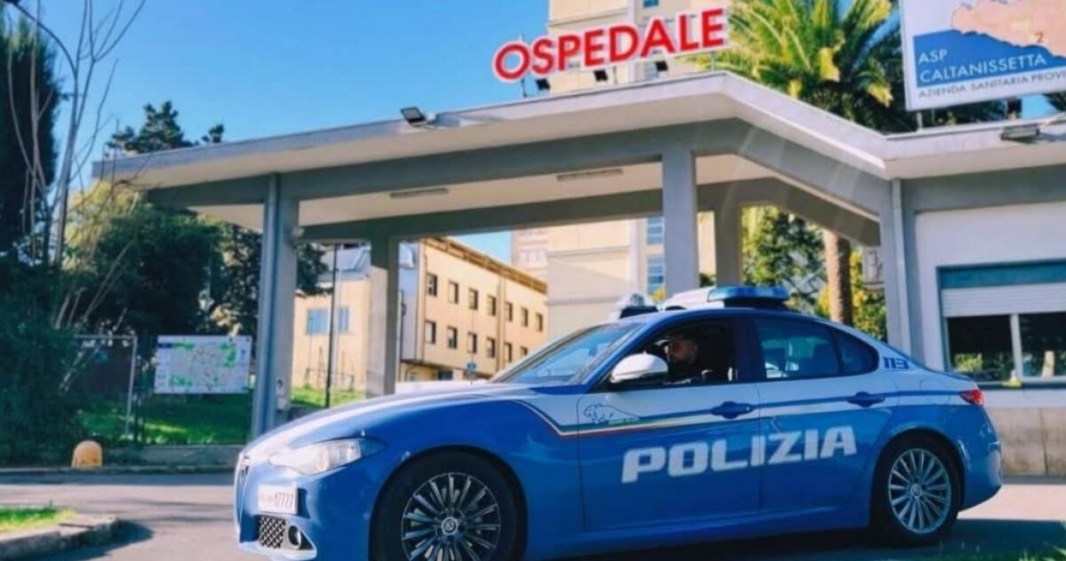 Aggredisce operatore sanitario al Sant&#8217;Elia, arrestato da una volante - 