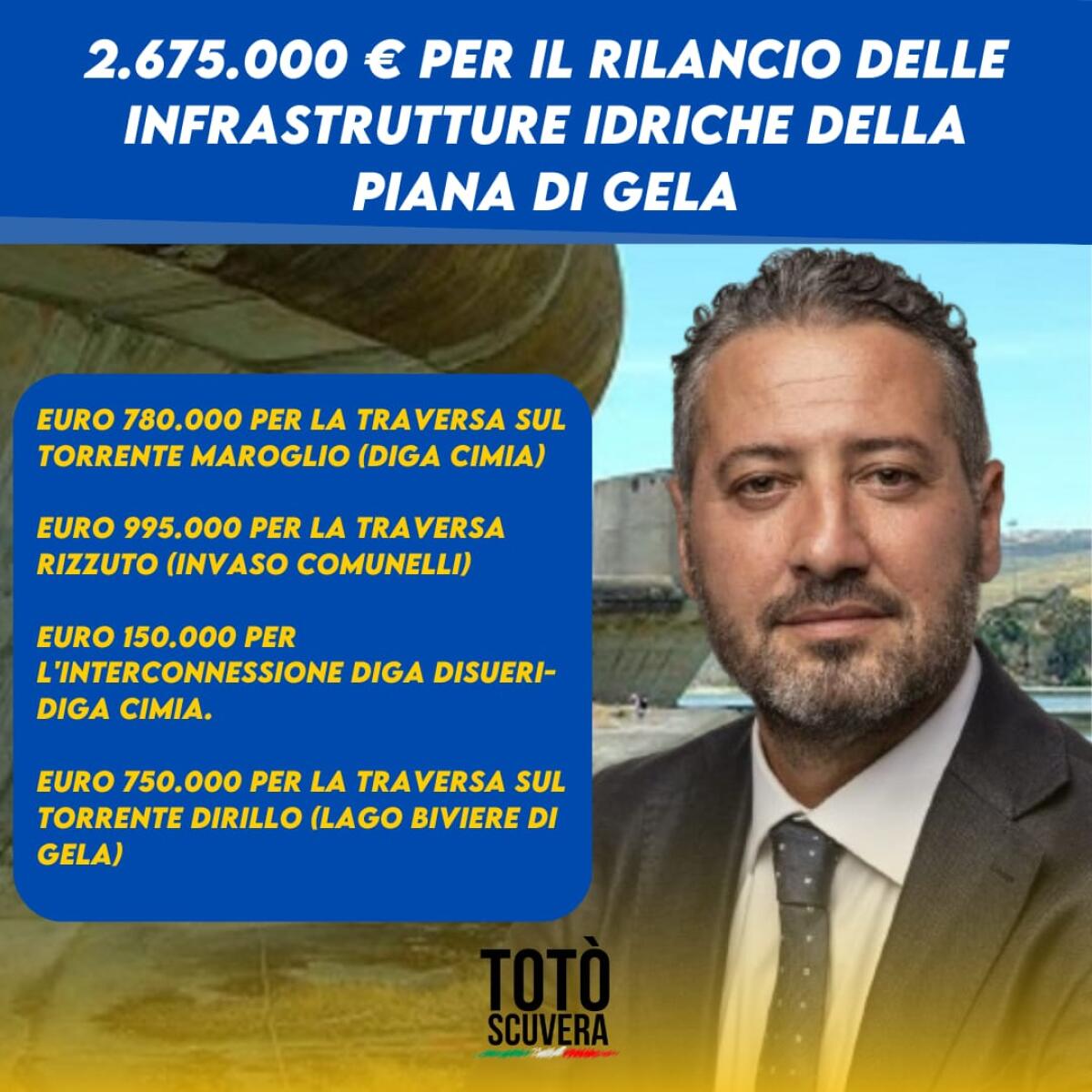 Per l&#8217;agricoltura nella piana di Gela arrivano fondi per 2.675.000 - 