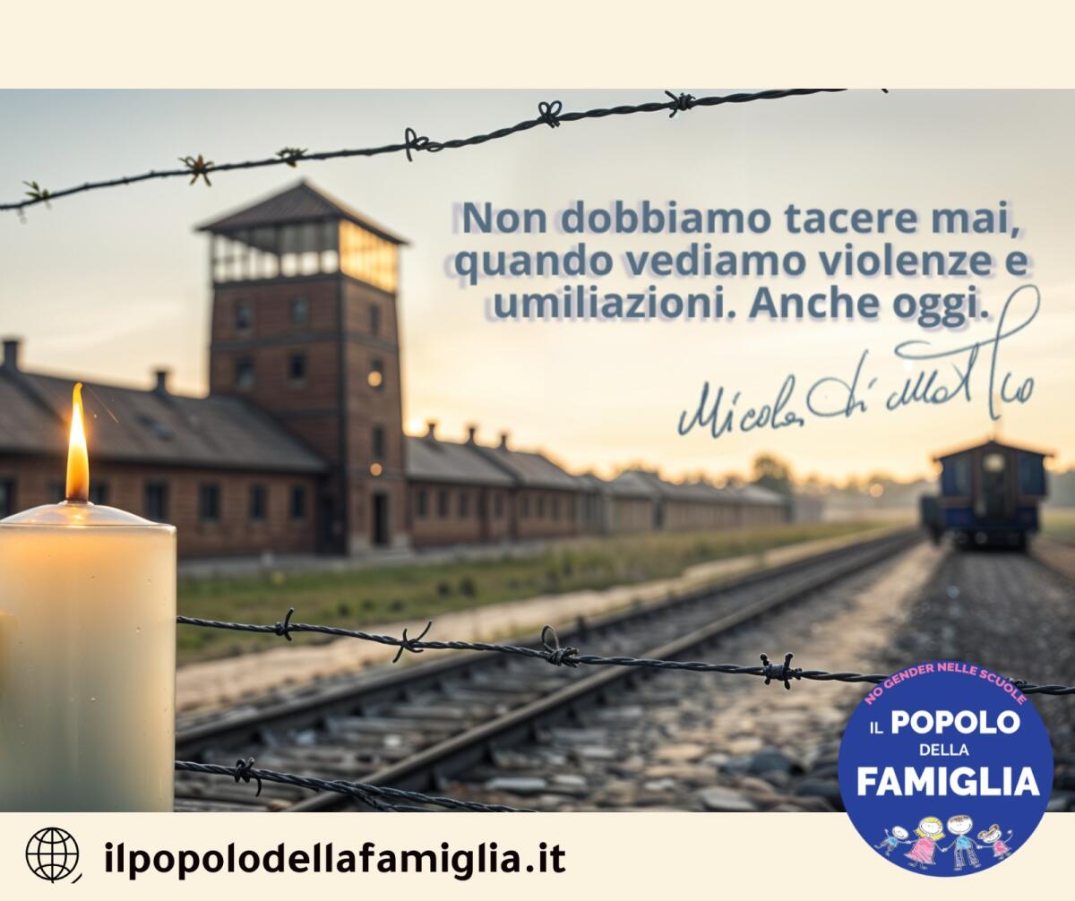 &#8220;Il 27 gennaio non sia solo il giorno della memoria&#8221; - 