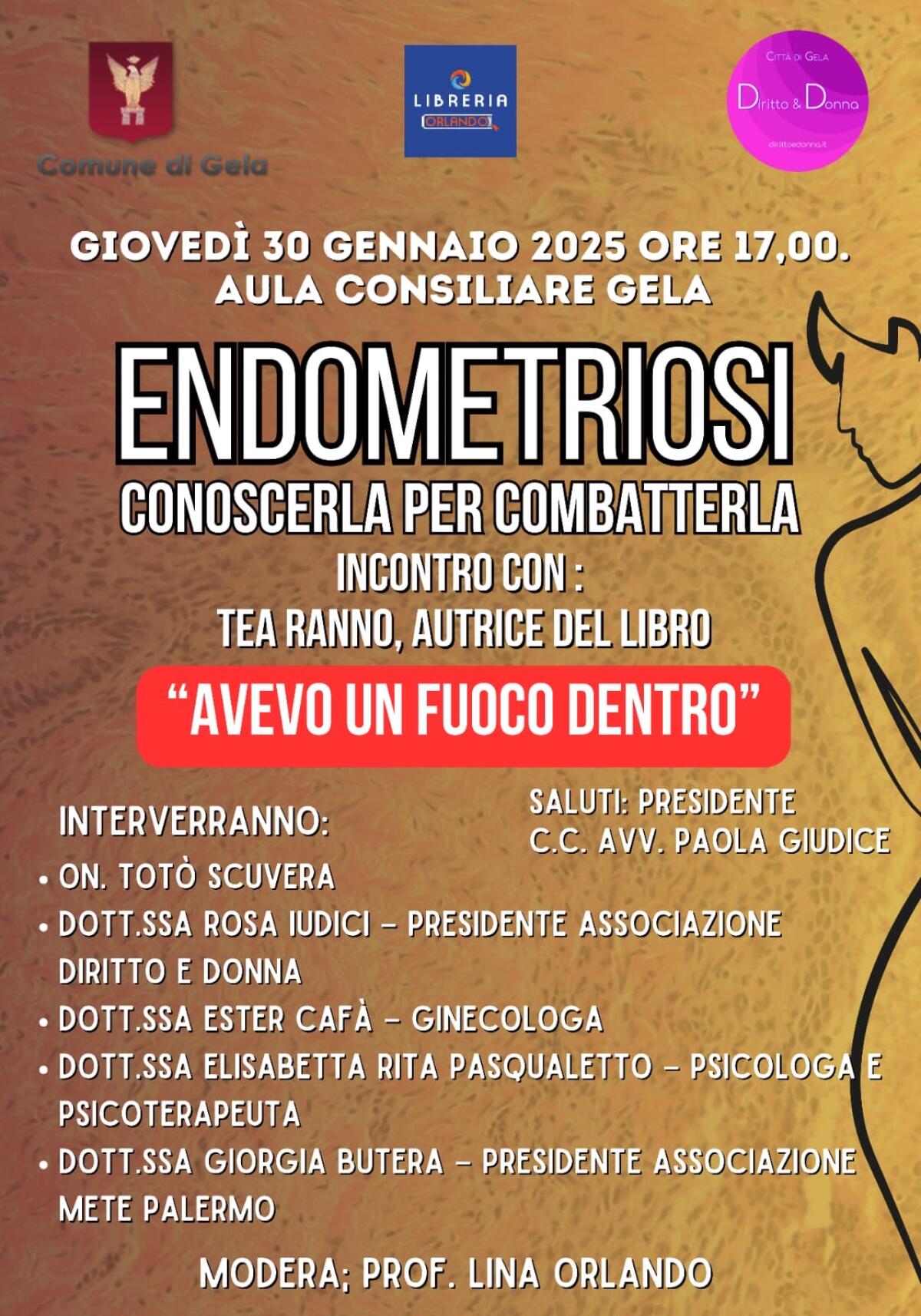 “Endometriosi: conoscerla per combatterla”, incontro domani in aula consiliare -