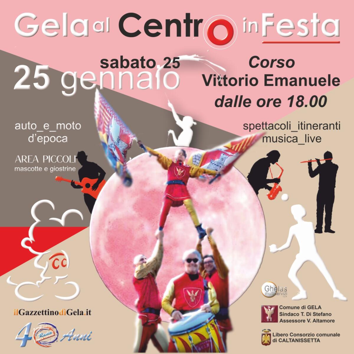 Stasera tutti in piazza con “Gela al centro”! - 