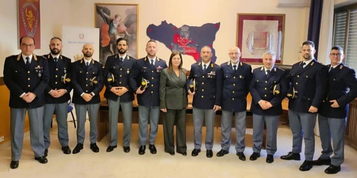 Dieci ispettori alla Questura di Caltanissetta -