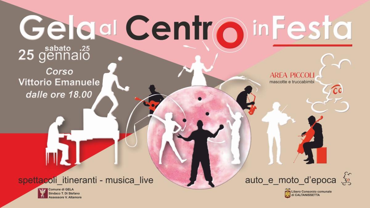 Sabato  “Gela al centro… in festa” - 