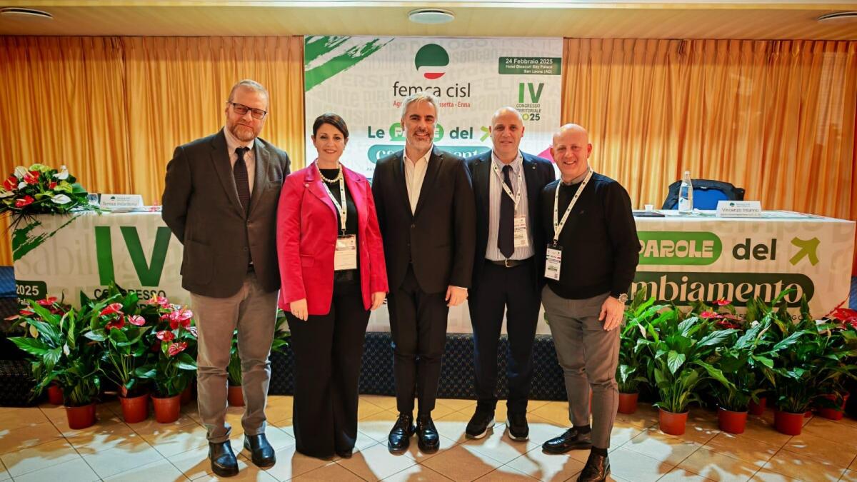 Tandurella segretario generale FEMCA CISL Agrigento-Caltanissetta-Enna - 