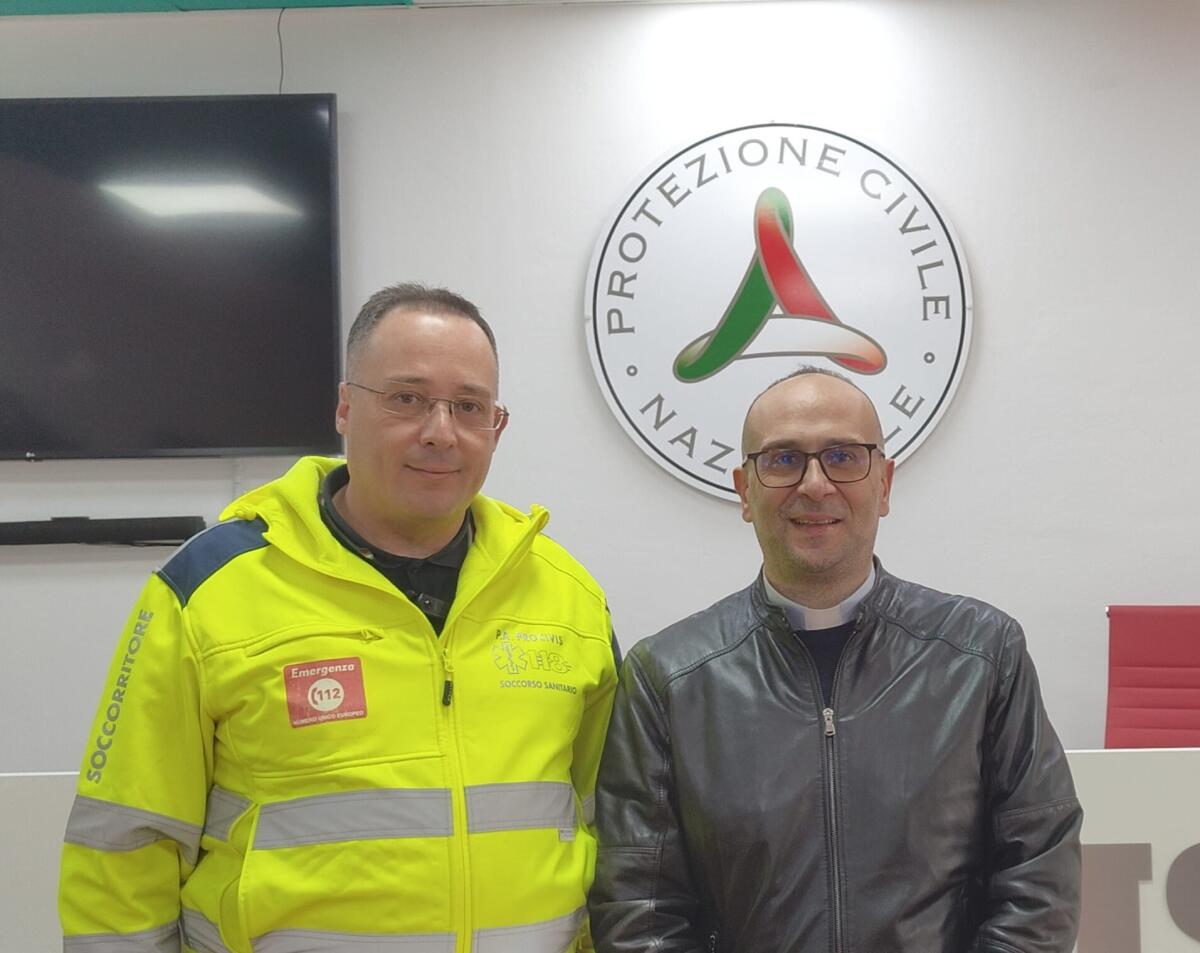 Don Filippo Celona direttore spirituale della ProCivis gelese - 