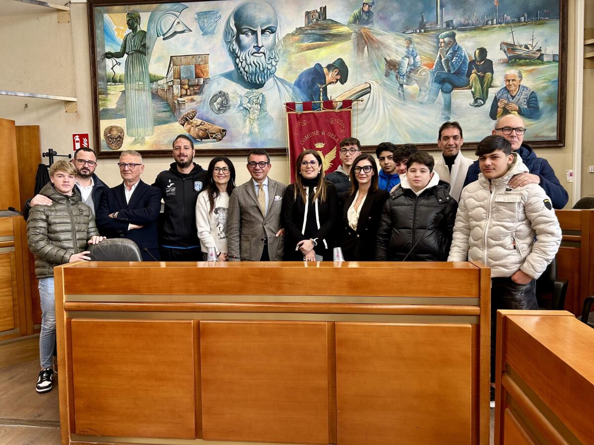 “Lo stadio che vorrei”: incontro in aula consiliare sullo stadio “Presti” con il “Morselli” ed il Gela -