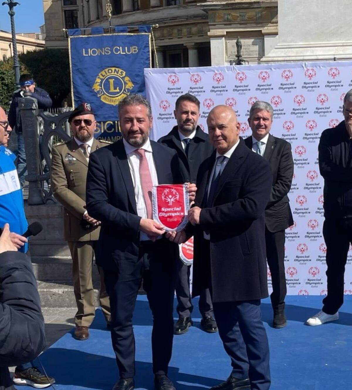 L&#8217;on Totò Scuvera soddisfatto dell&#8217;evento Olympics Community Run - 