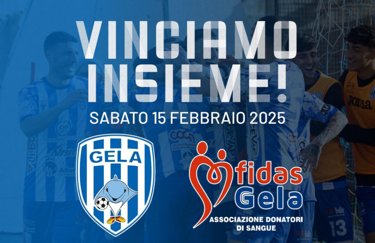 Gela calcio e Fidas insieme per un atto d’amore: donare il sangue. Domattina l’iniziativa all’Udr - 