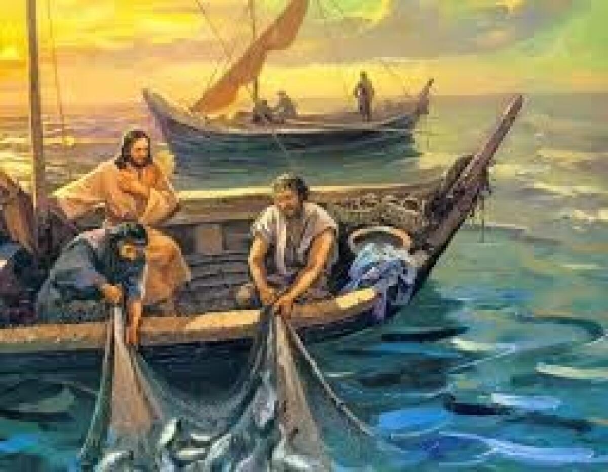 «Non temere; d’ora in poi sarai pescatore di uomini» -