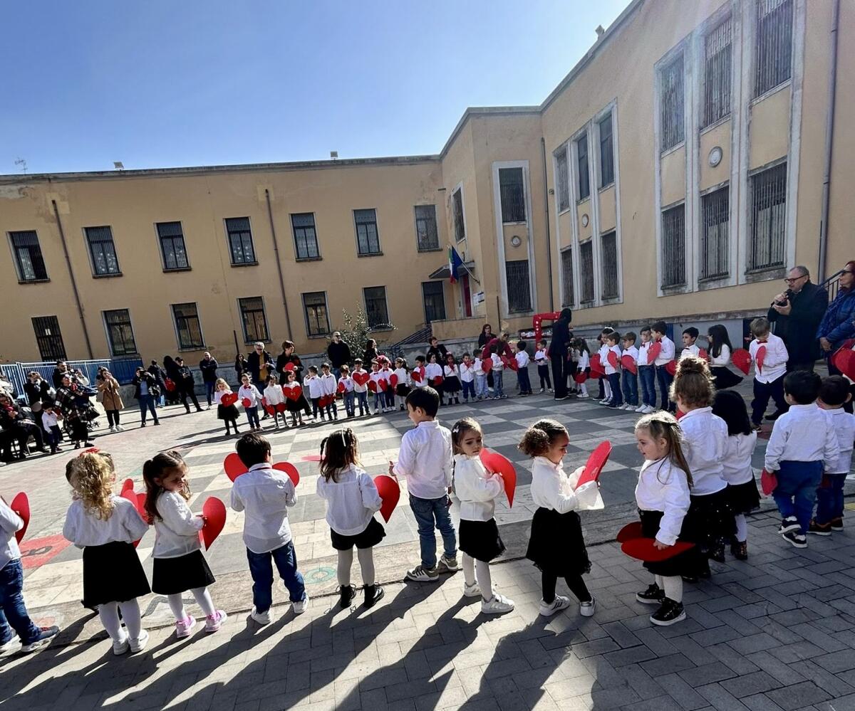 Il giorno di San Valentino celebrato dai piccoli alunni del plesso “Aldisio” -