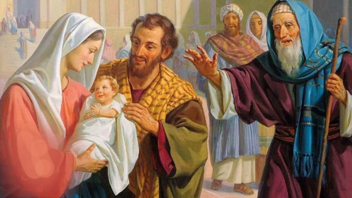 Maria e Giuseppe portarono il bambino a Gerusalemme per presentarlo al Signore -