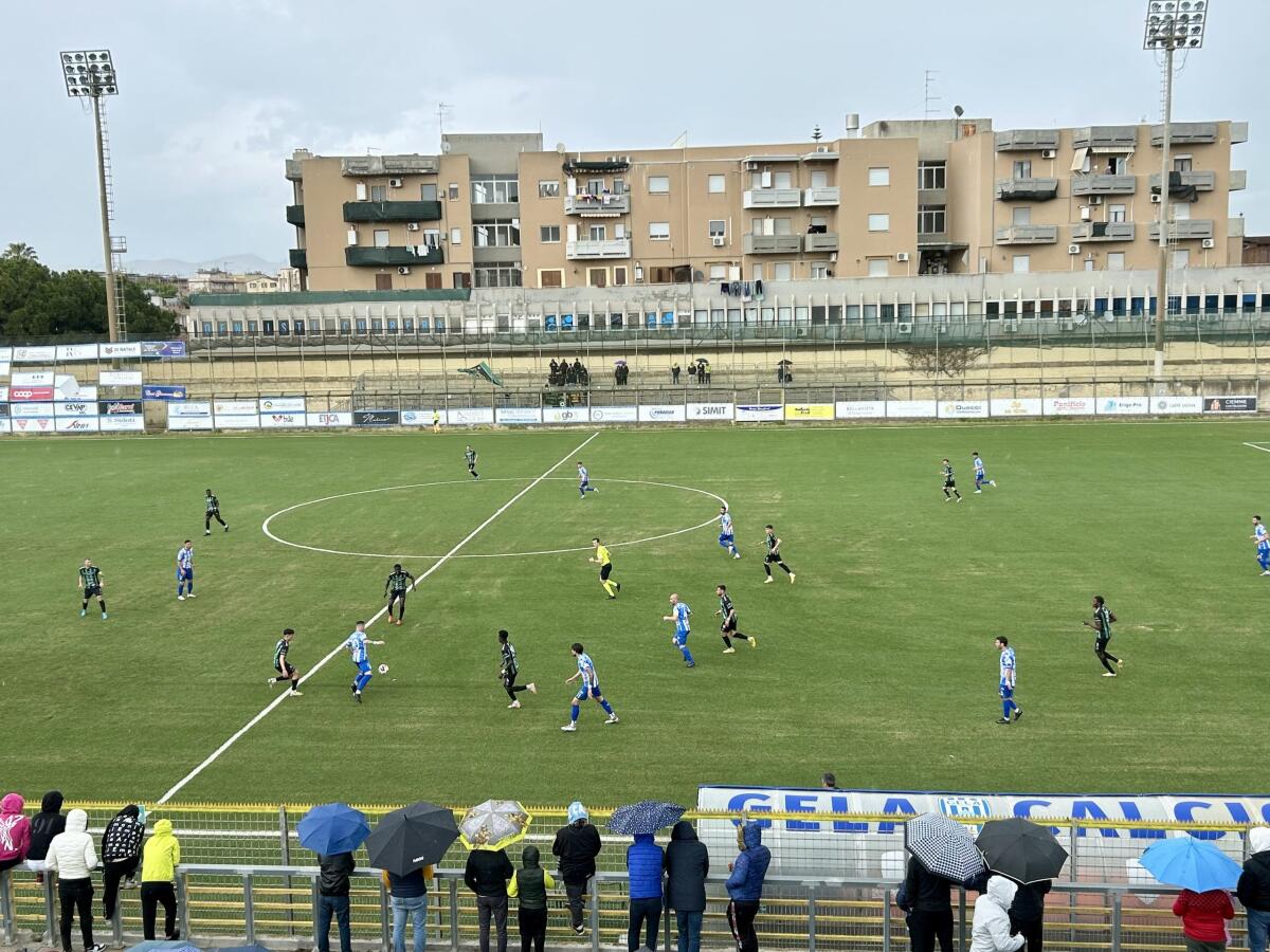 Il Gela fa 2-2 contro l’Unitas Sciacca, la testa va tutta ai playoff -
