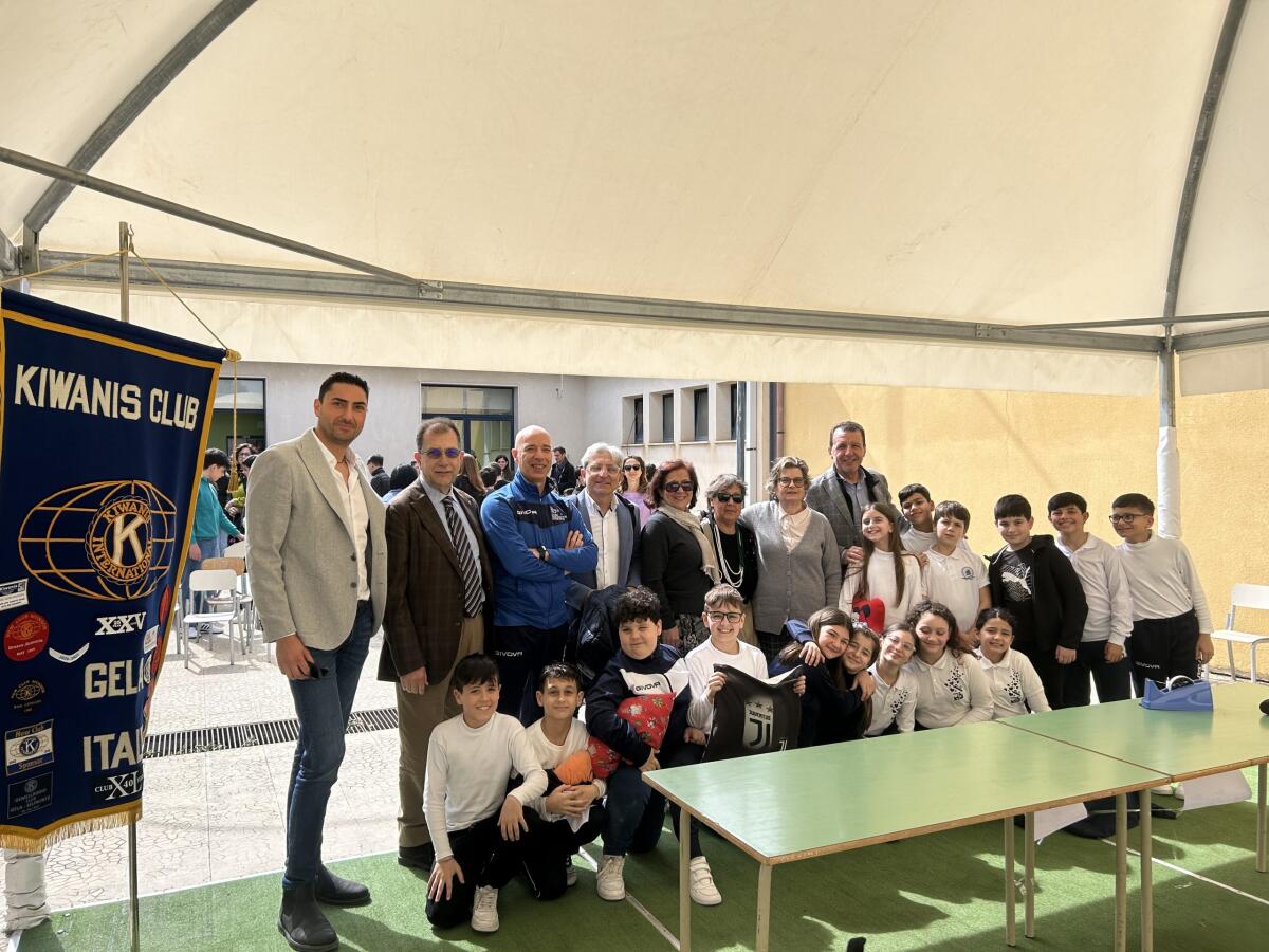 Lo sport “antidoto” all’iperconnessione: al via progetto del Kiwanis e del comprensivo “Gela e Butera” -