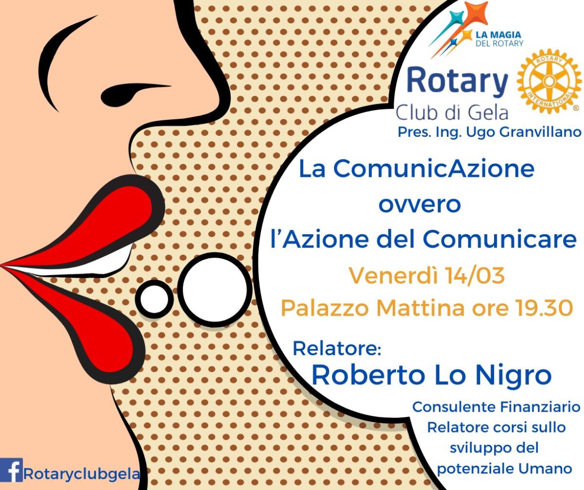 &#8216;La ComunicAzione ovvero l’Arte del Comunicare&#8217;: incontro del Rotary club - 