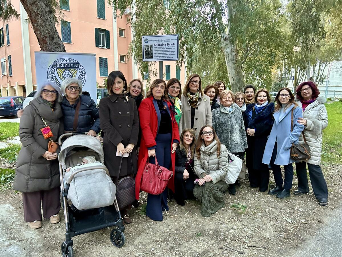 Progetto Soroptimist “Donne&amp;Sport”, la pista ciclabile intitolata ad Alfonsina Strada - 