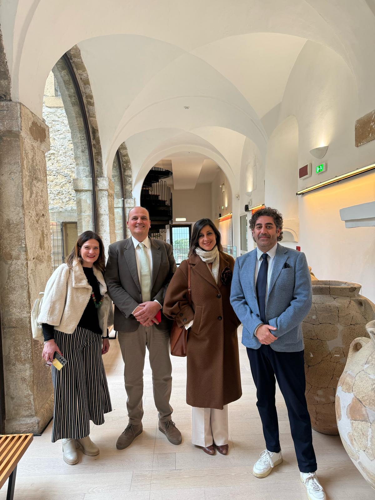 Morselli e Franzone prendono contatti con il Distretto turistico Dea di Morgantina - 