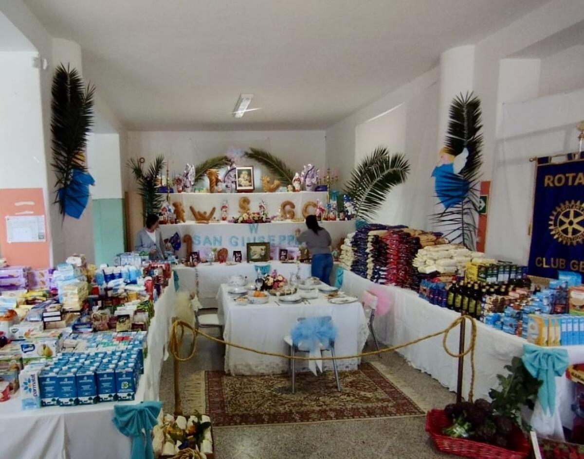 La cena di San Giuseppe anche al plesso scolastico di via Feace - 