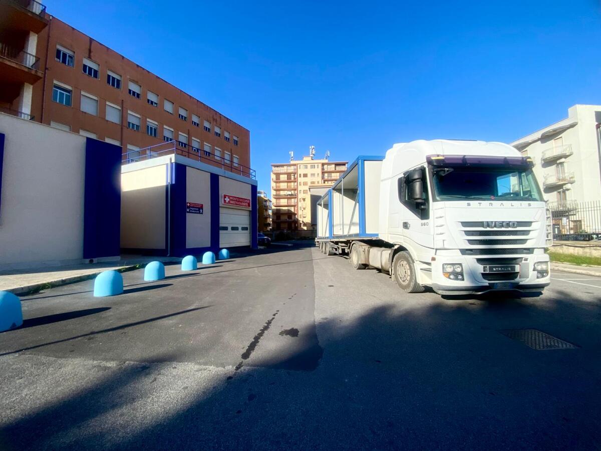 Sei cantieri al &#8216;Vittorio Emanuele&#8217; per la sosta di pazienti fragili e personale - 