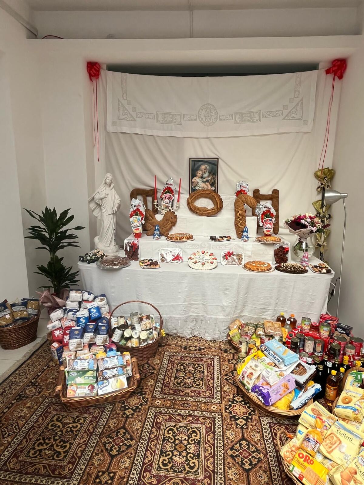 La Cena di San Giuseppe alla Rsa Caposoprano - 