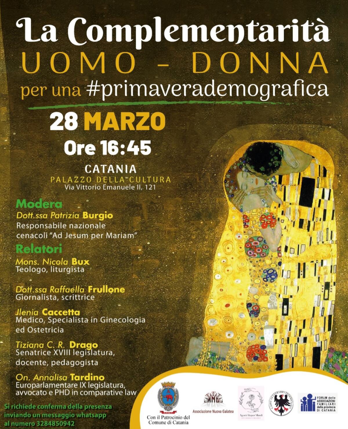 La complementarità uomo-donna per una primavera demografica - 