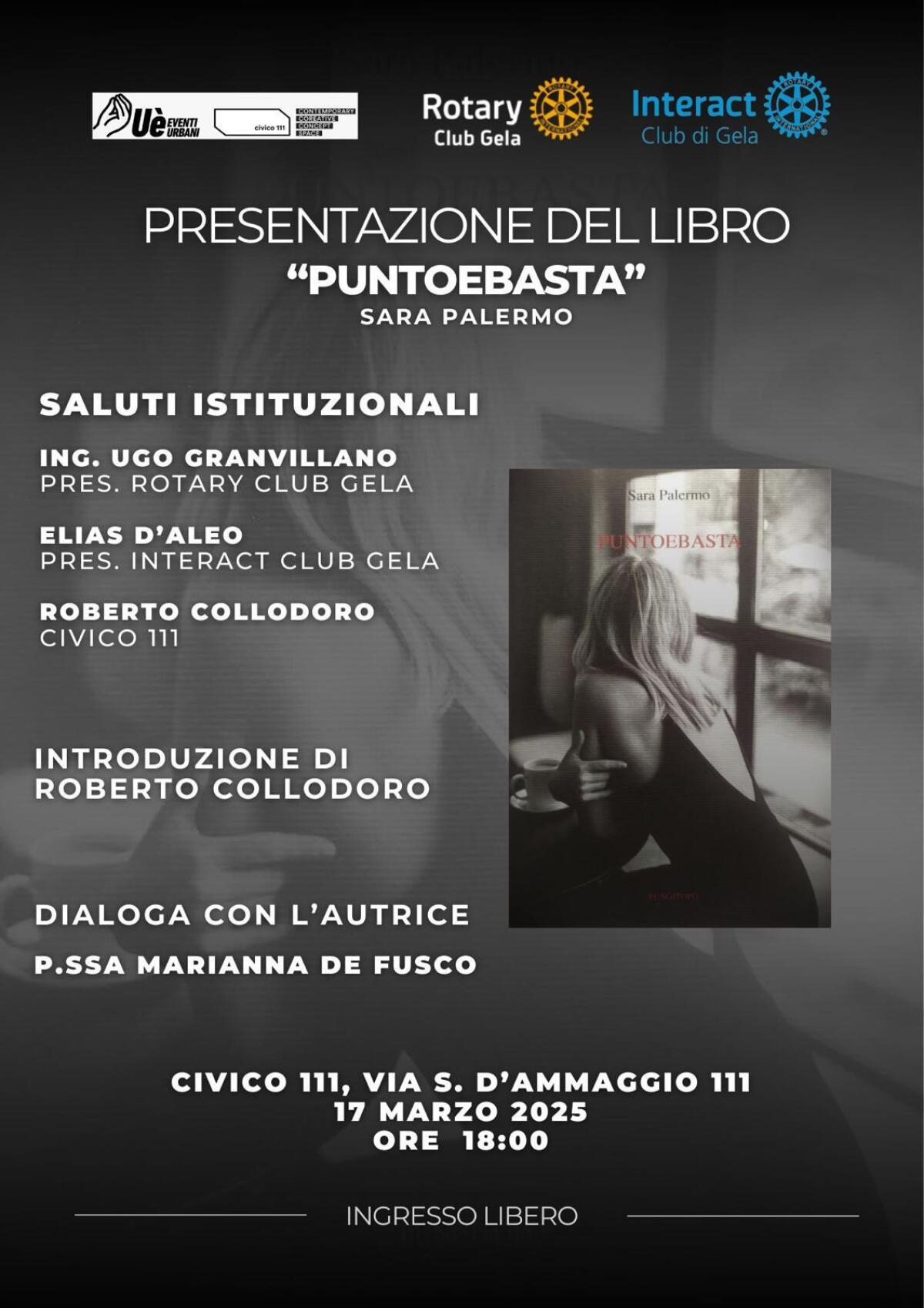Al Civico 111 la presentazione del libro &#8220;Punto e Basta&#8221; - 