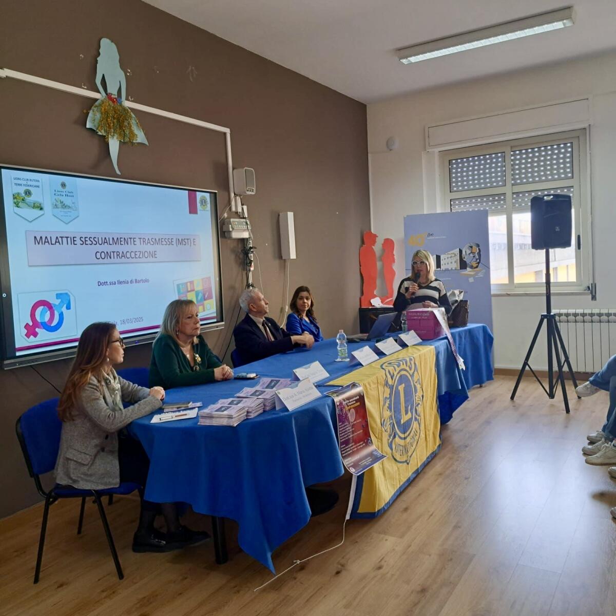 Lions Butera e Terre federiciane e Gela host insieme nell’educazione alla salute: incontri al “Vittorini” - 