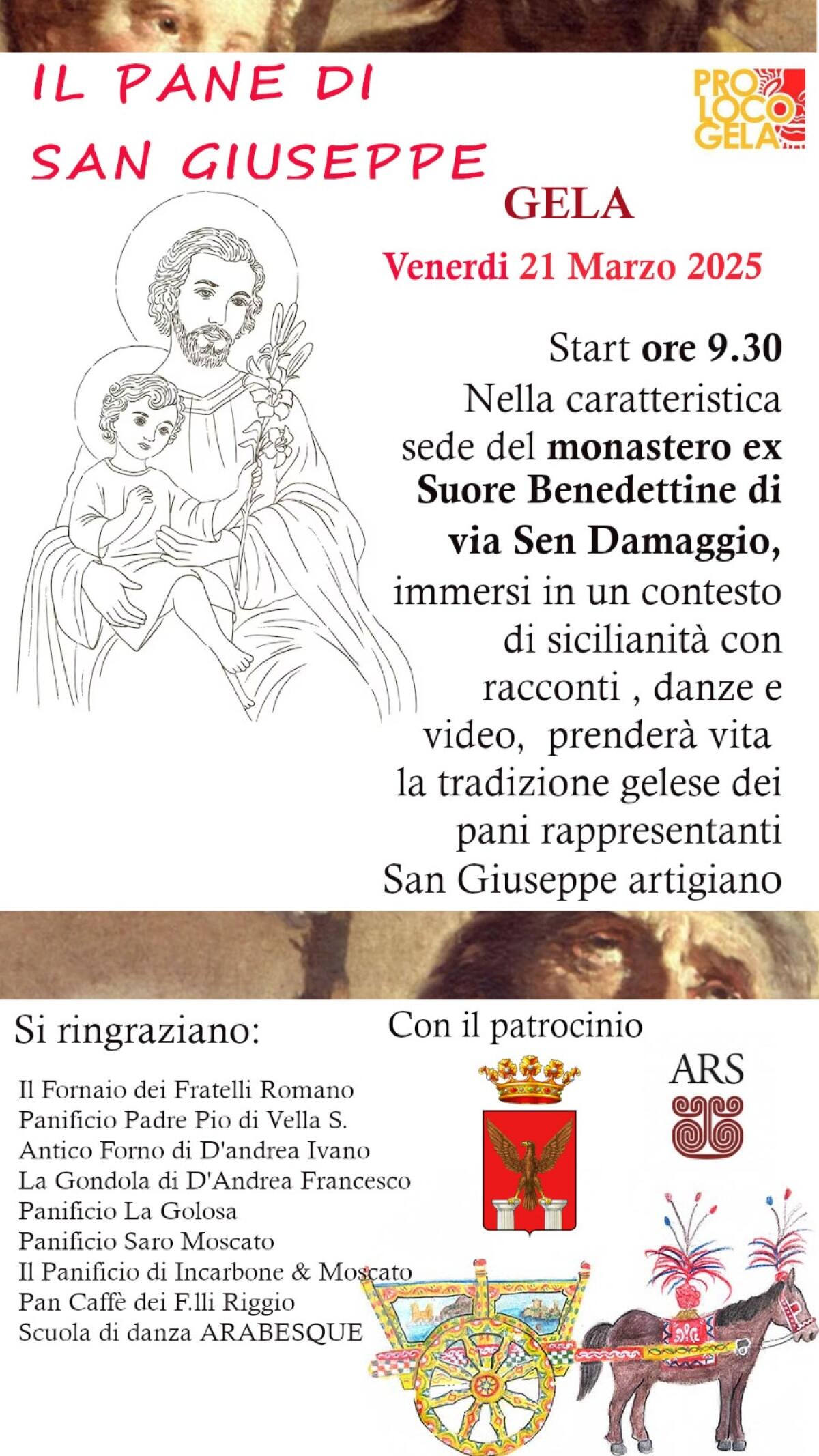 “Il pane di San Giuseppe” si mangia oggi -