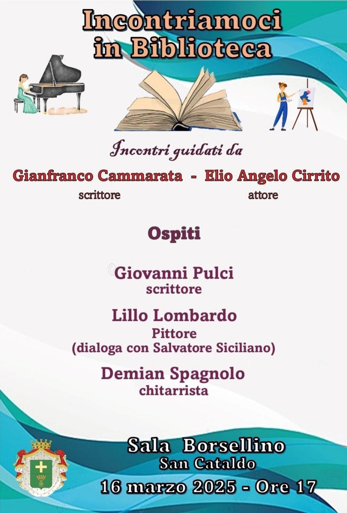 Incontriamoci in Biblioteca con Lillo Lombardo - 