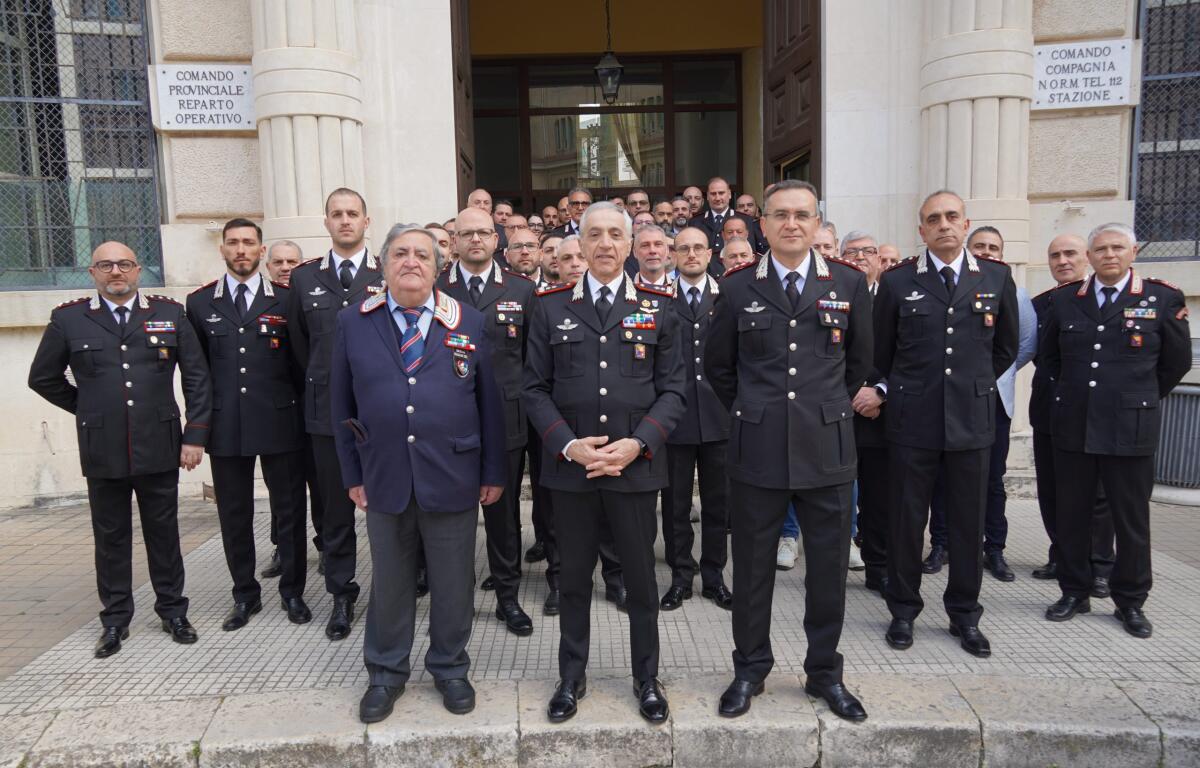 Visita del Generale di Divisione al Comando Provinciale di Ragusa - 