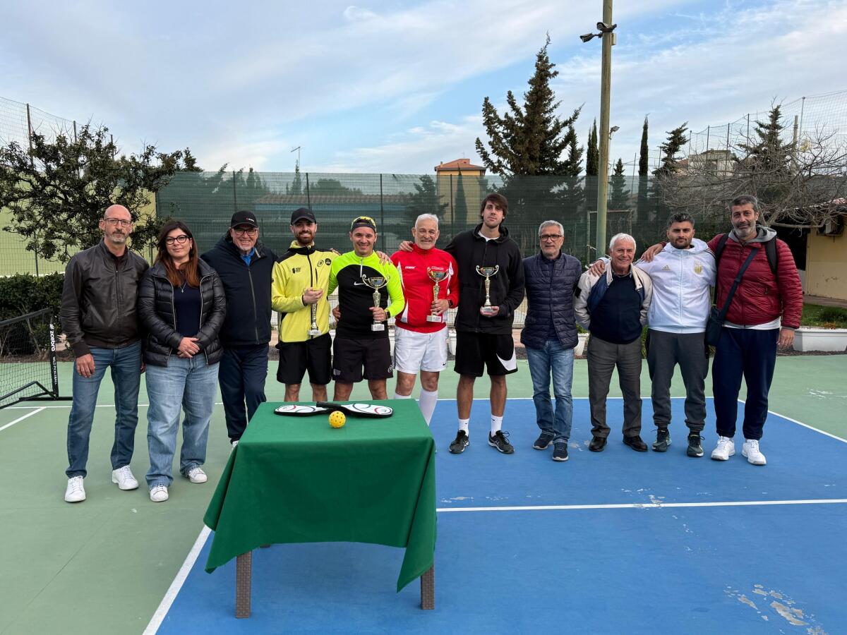 Anello/Martorana coppia vincente della 1° tappa del circuito Road to Roma 2025 di Pickleball - 