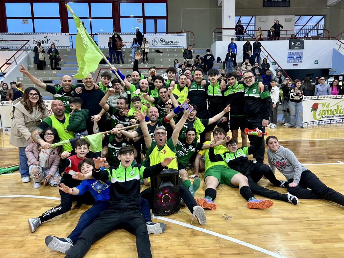 Futsal: lo Sporting Savio vola in C2, battuta la Vigor Gela nello spareggio -