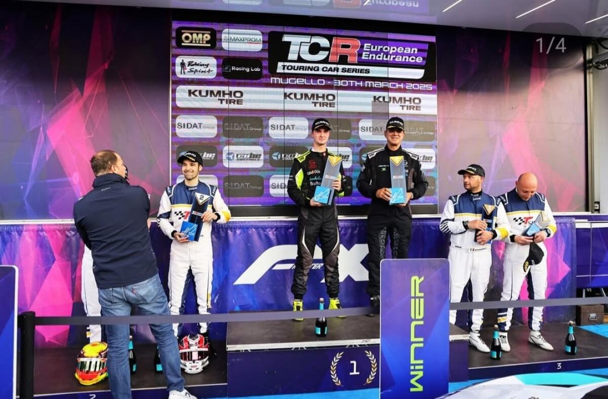 Emilio Damante sul podio al TCR European Endurance – video -