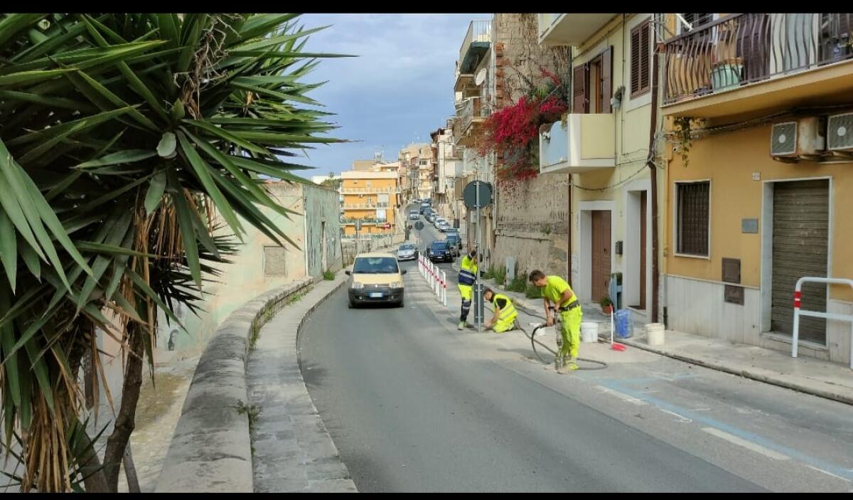 Camminata protetta dal parcheggio al Municipio - 