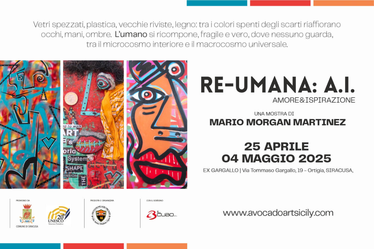 A Siracusa la mostra “Re-Umana”: un atto di resistenza poetica tra materia viva e visioni interiori -