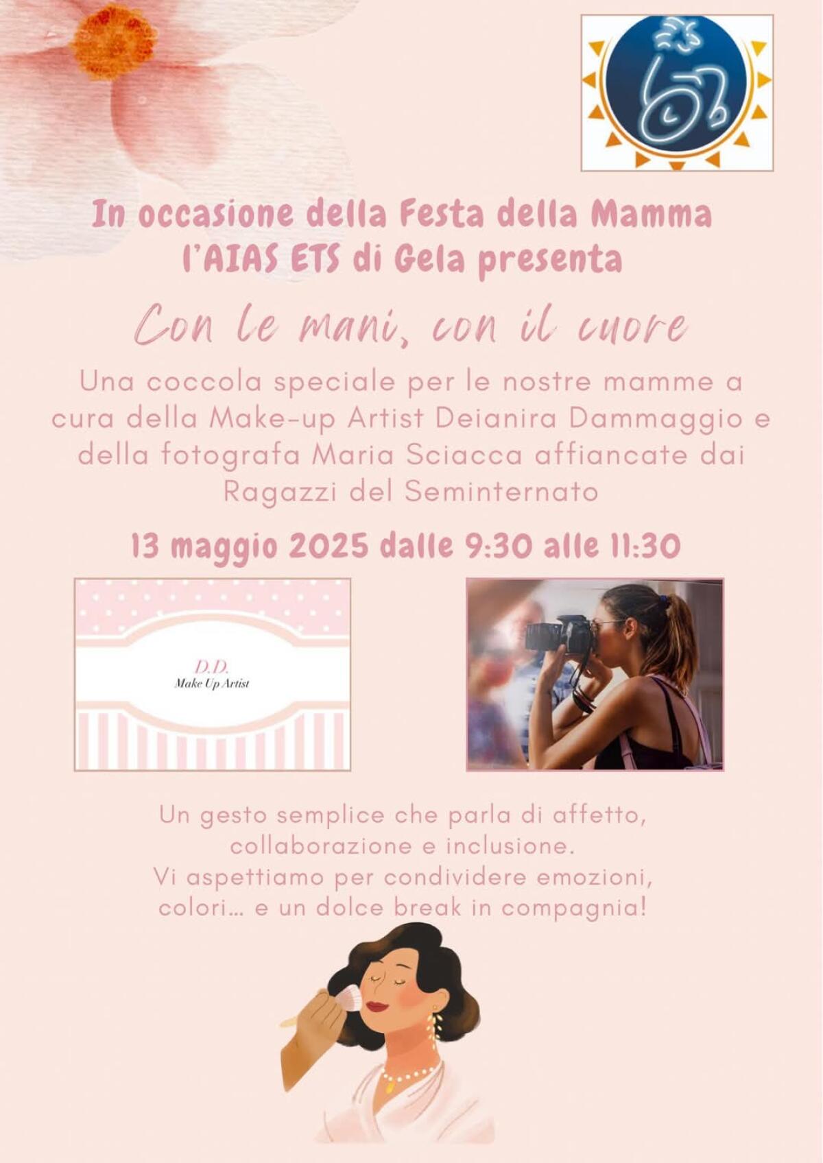 L&#8217;Aias Ets coccola le mamme con le mani e con il cuore - 