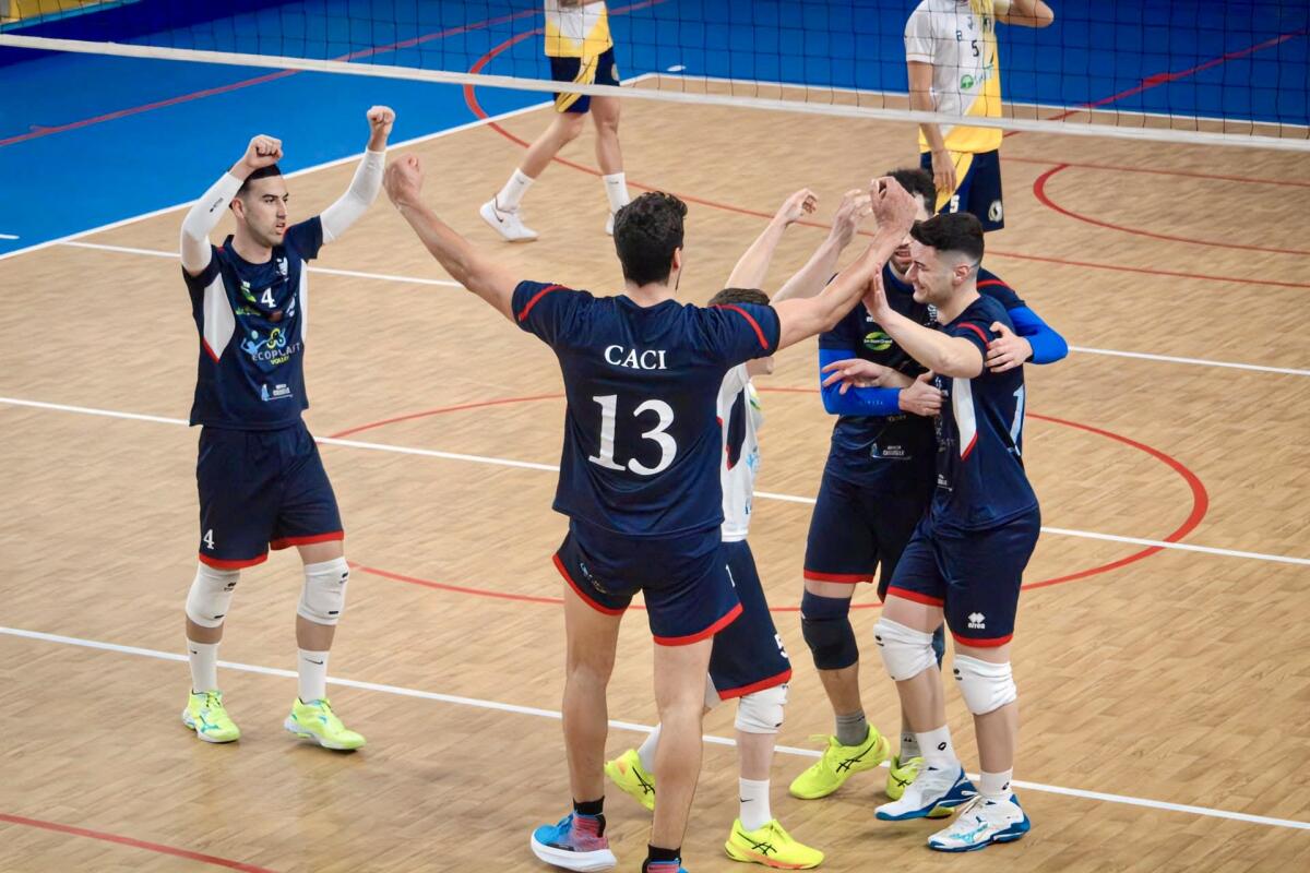 Per l’Ecoplast volley Gela netto successo contro la vice capolista al termine di un’ottima prestazione - 