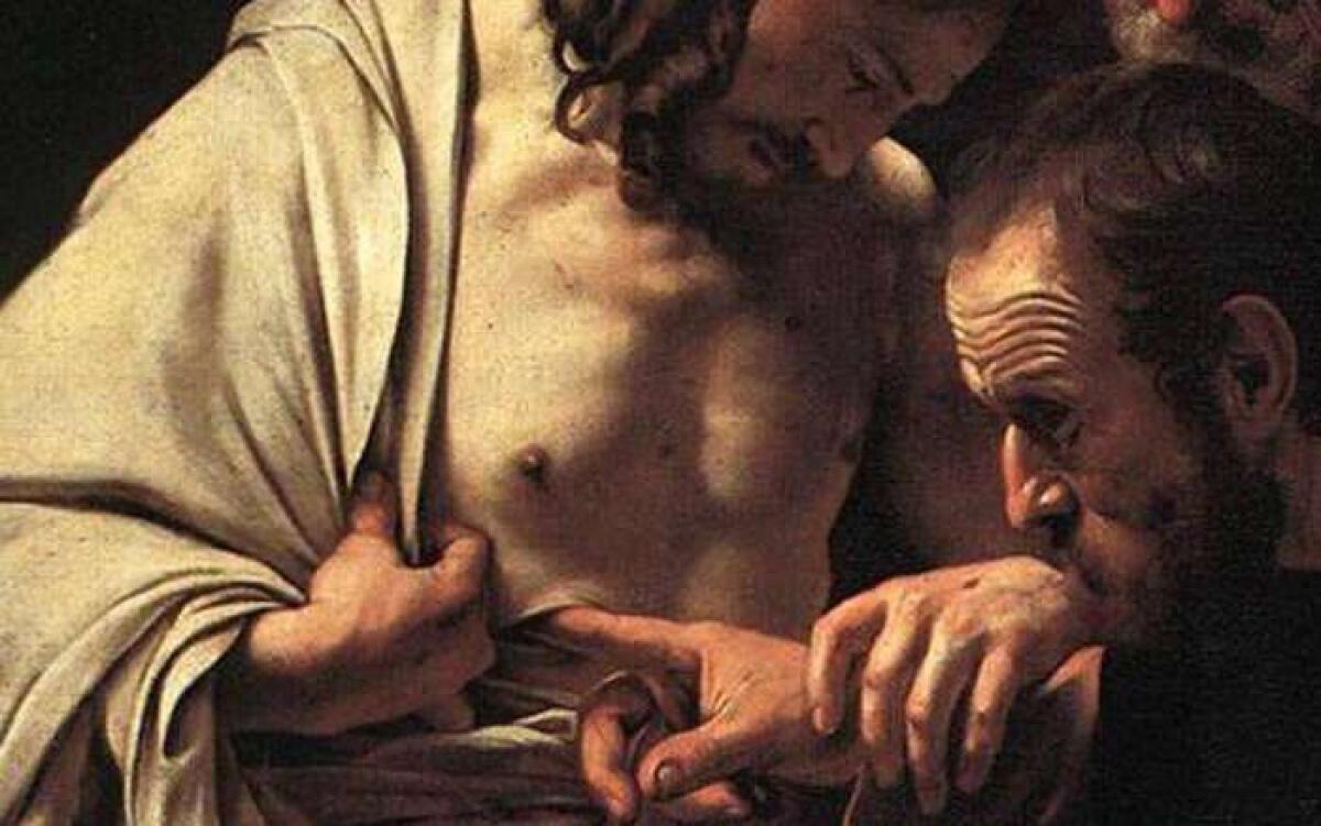 “Perché mi hai veduto, tu hai creduto; beati quelli che non hanno visto e hanno creduto!” -