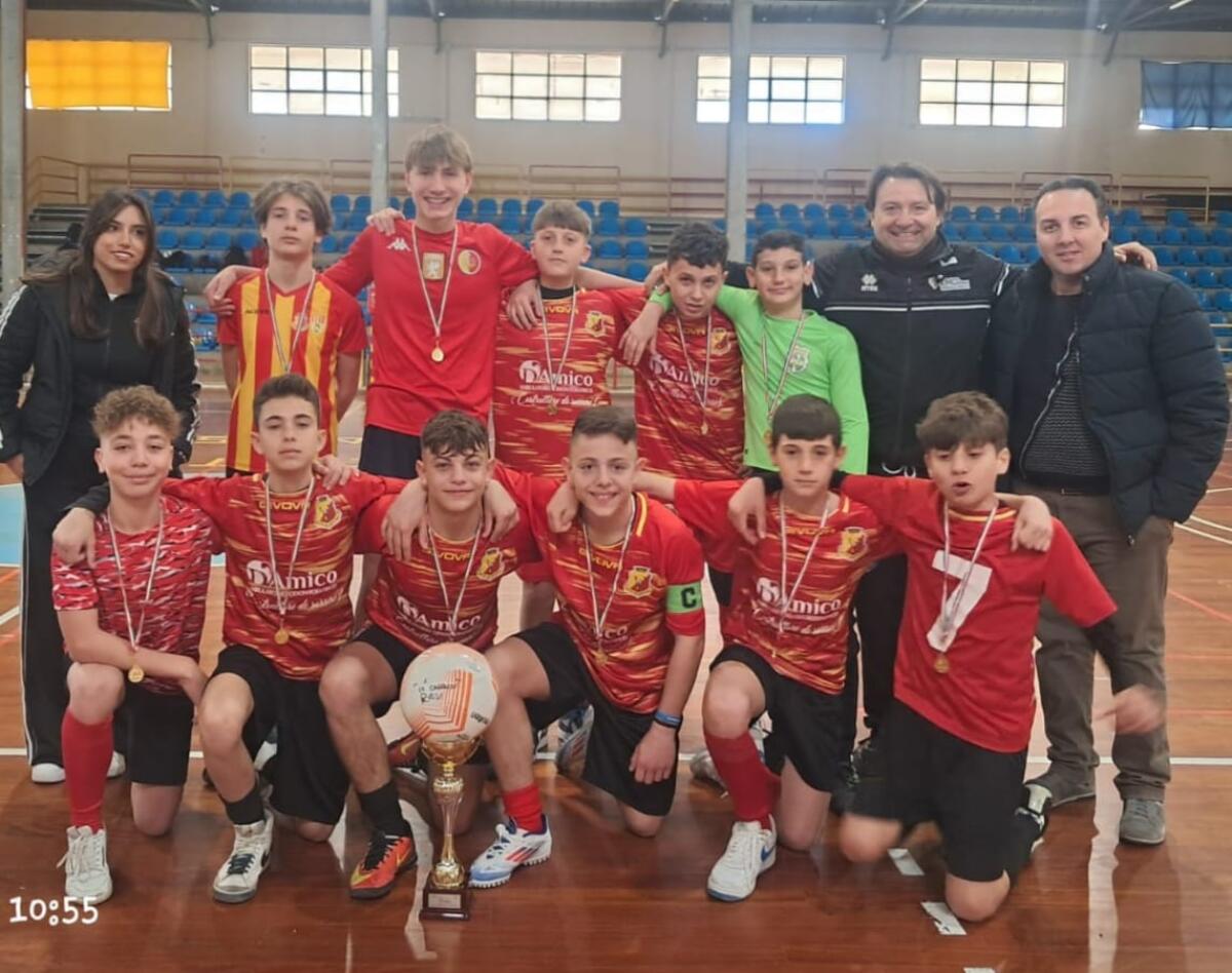 L&#8217;I.C. Carducci campione provinciale di Calcio a 5 cadetti - 